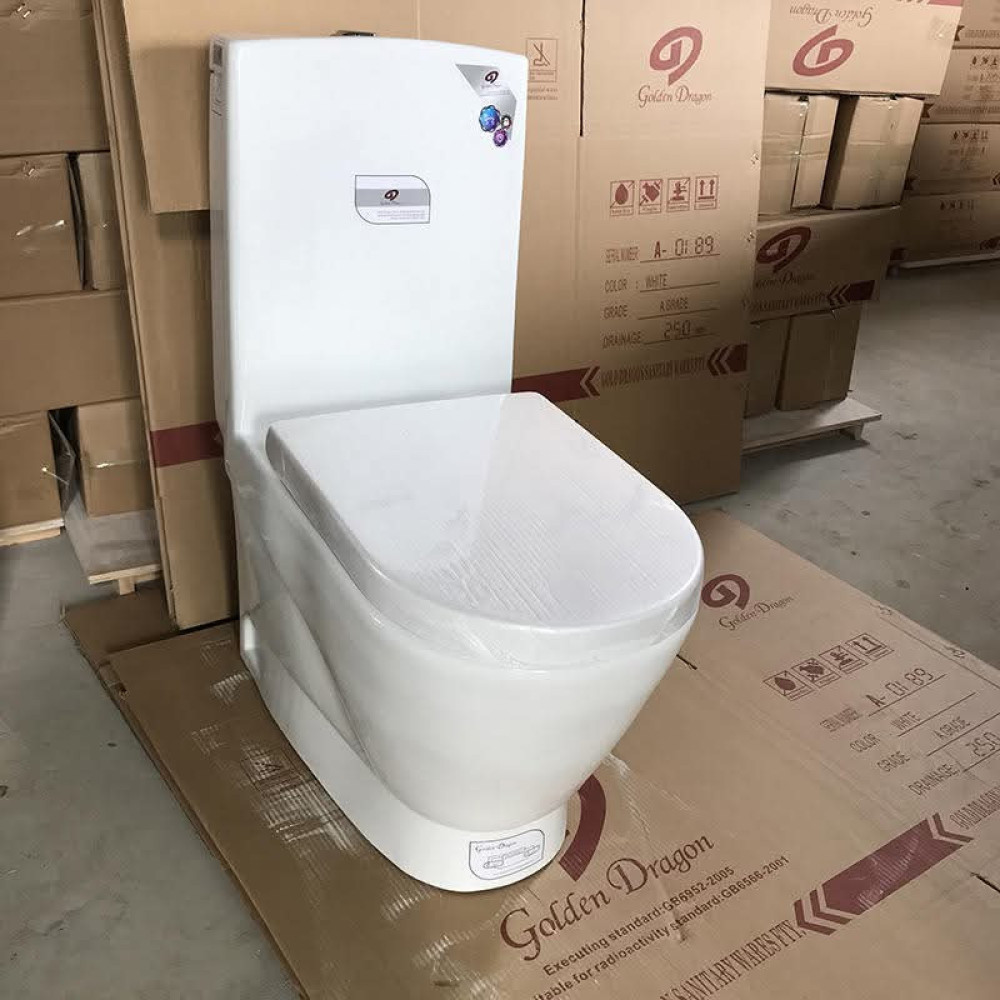 Golden Dragon sanitary ware ceramic toilet set