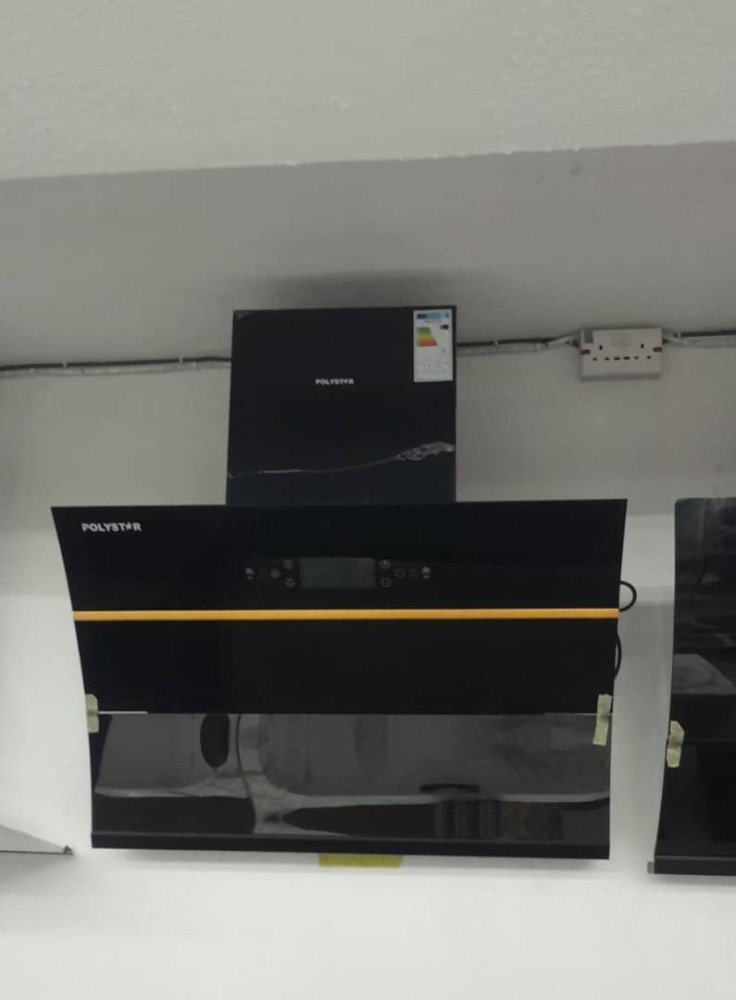 Polyster brand Kitchen range hood, specifically designd to extract smoke, heat and odors while cooking