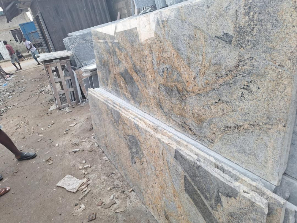 Shiva Gold granite slabs