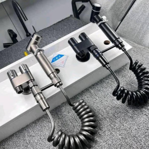 Stainless Steel handheld bidet sprayer kit
