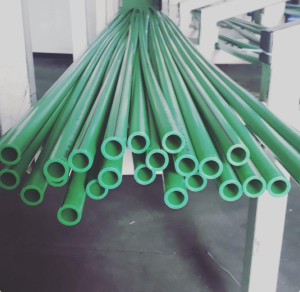 Polypropylene Random Copolymer(PPR) pipes commonly used for hot and cold water plumbing systems