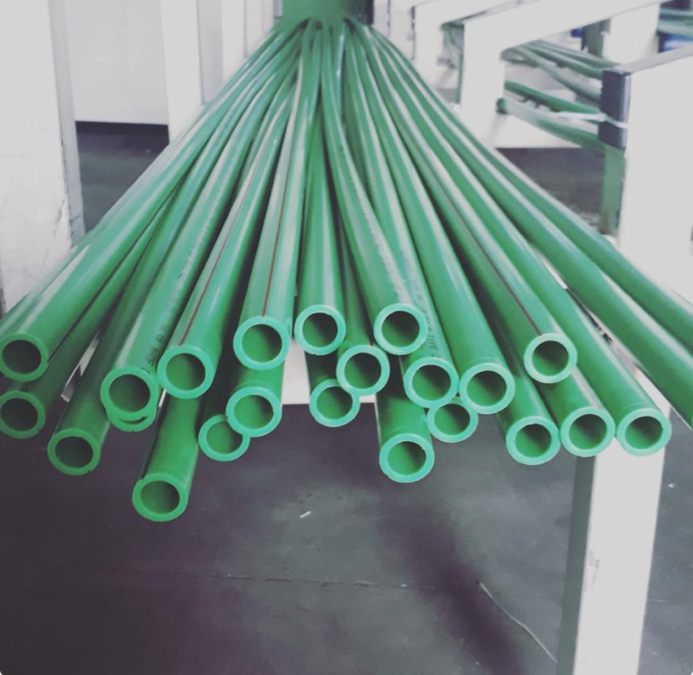 Polypropylene Random Copolymer(PPR) pipes commonly used for hot and cold water plumbing systems