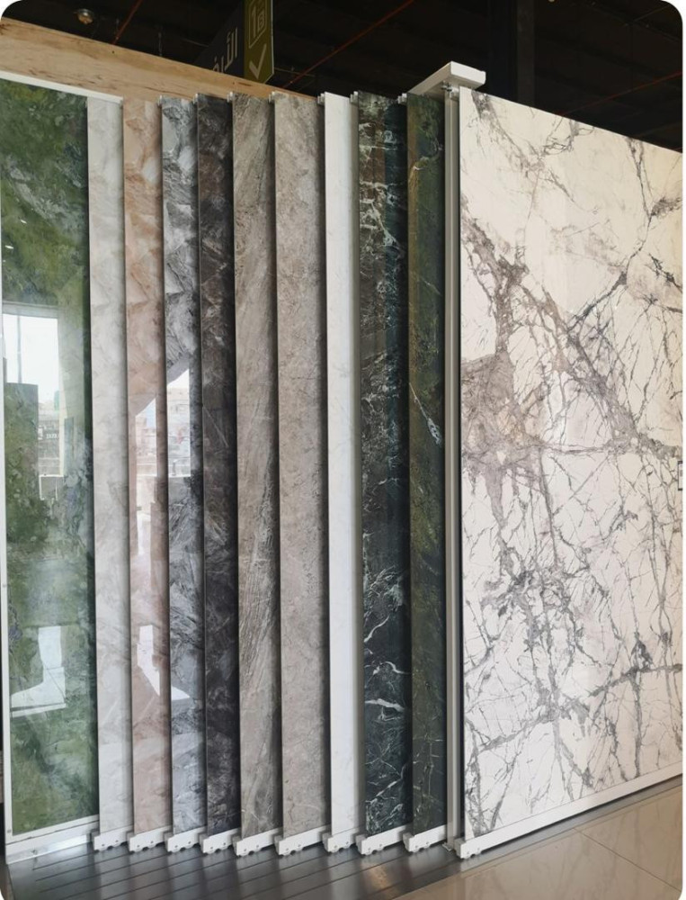 porcelain or natural stone tile