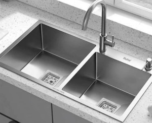 304 Stainless Steel Double Bowl sink 