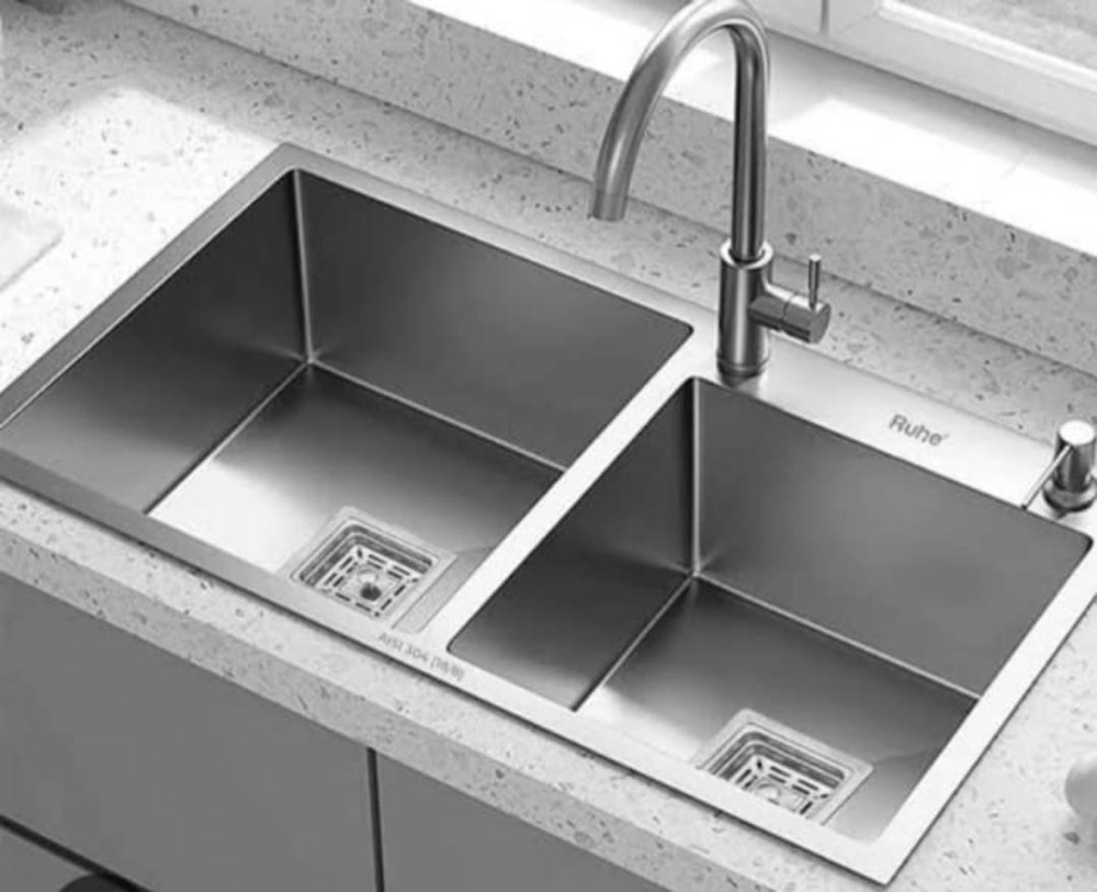 304 Stainless Steel Double Bowl sink 