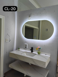 illuminated LD bathroom vanity mirror 