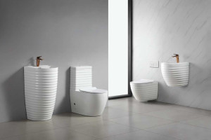 modern sanitary ware set