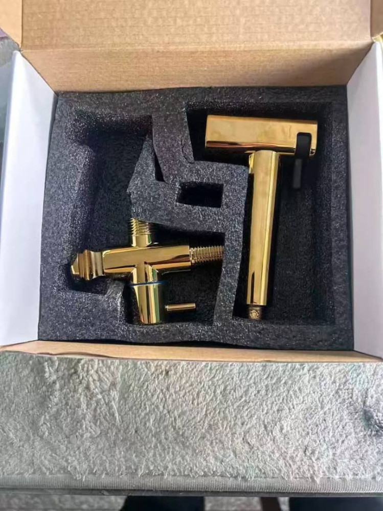 Generic Luxury Gold handheld Bidet spray(shattaf) set