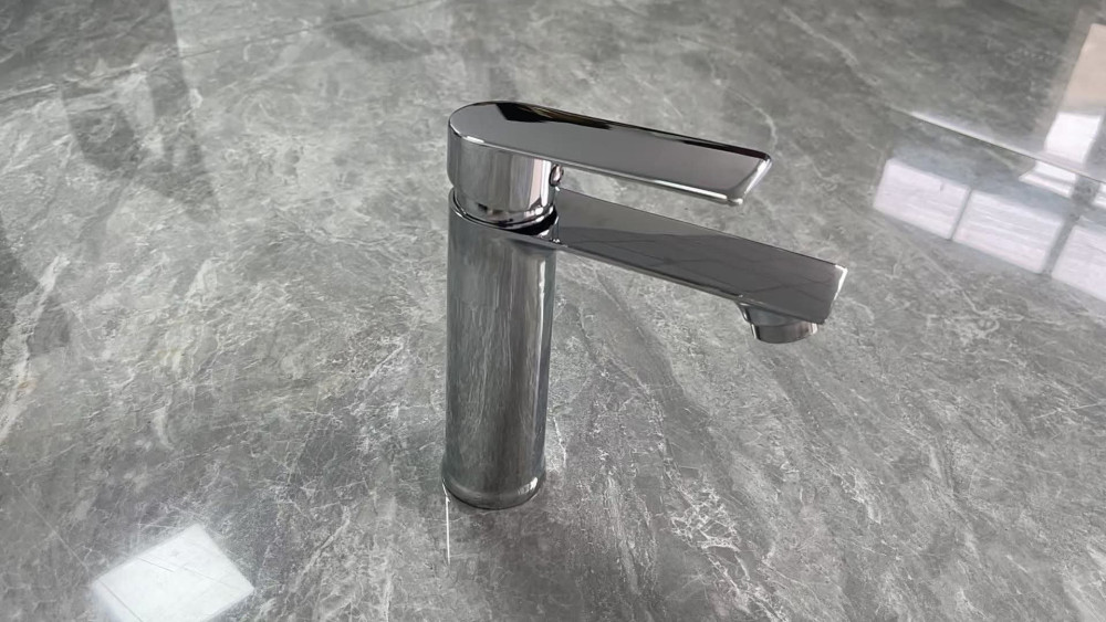 modern single-lever basin mixer tap