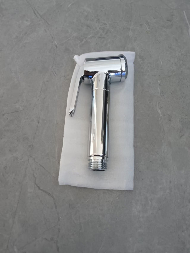 chrome-plated handheld bidet sprayer