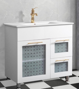 Automatic sensor touchless bathroom sink faucet